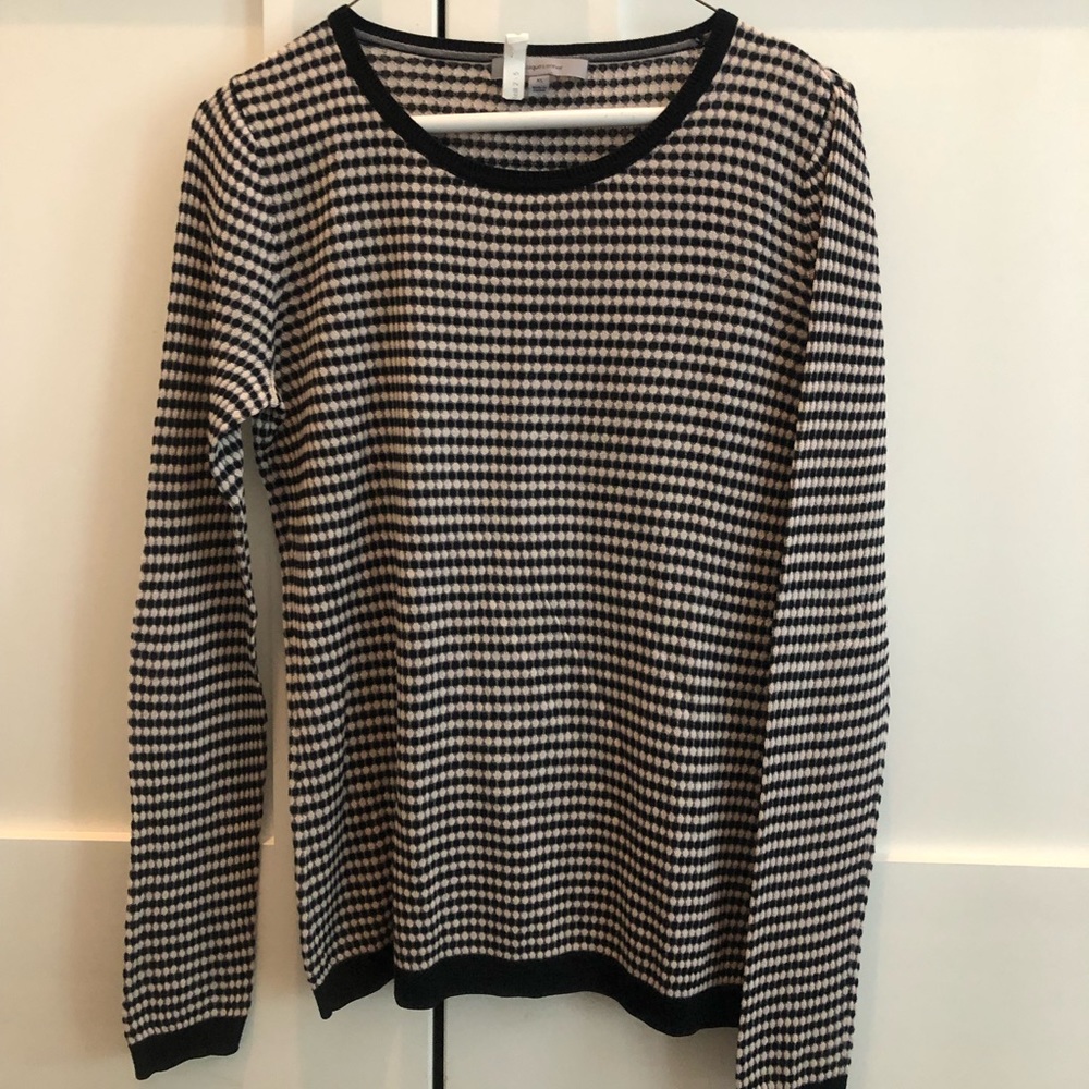 Classiques Entier Black and Cream Women’s Sweater  XS
